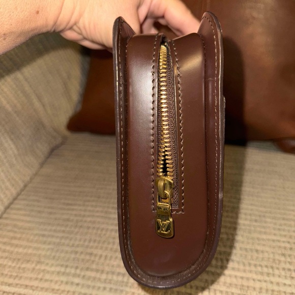 Louis Vuitton Brown Checkered Clutch - Picture 2 of 9